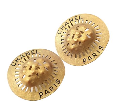 chanel earrings made in france